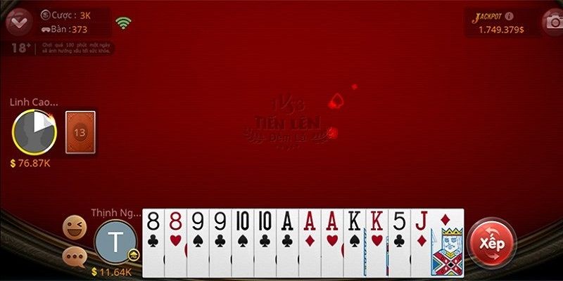 Luật so bài chuẩn trong game tiến lên online vin88